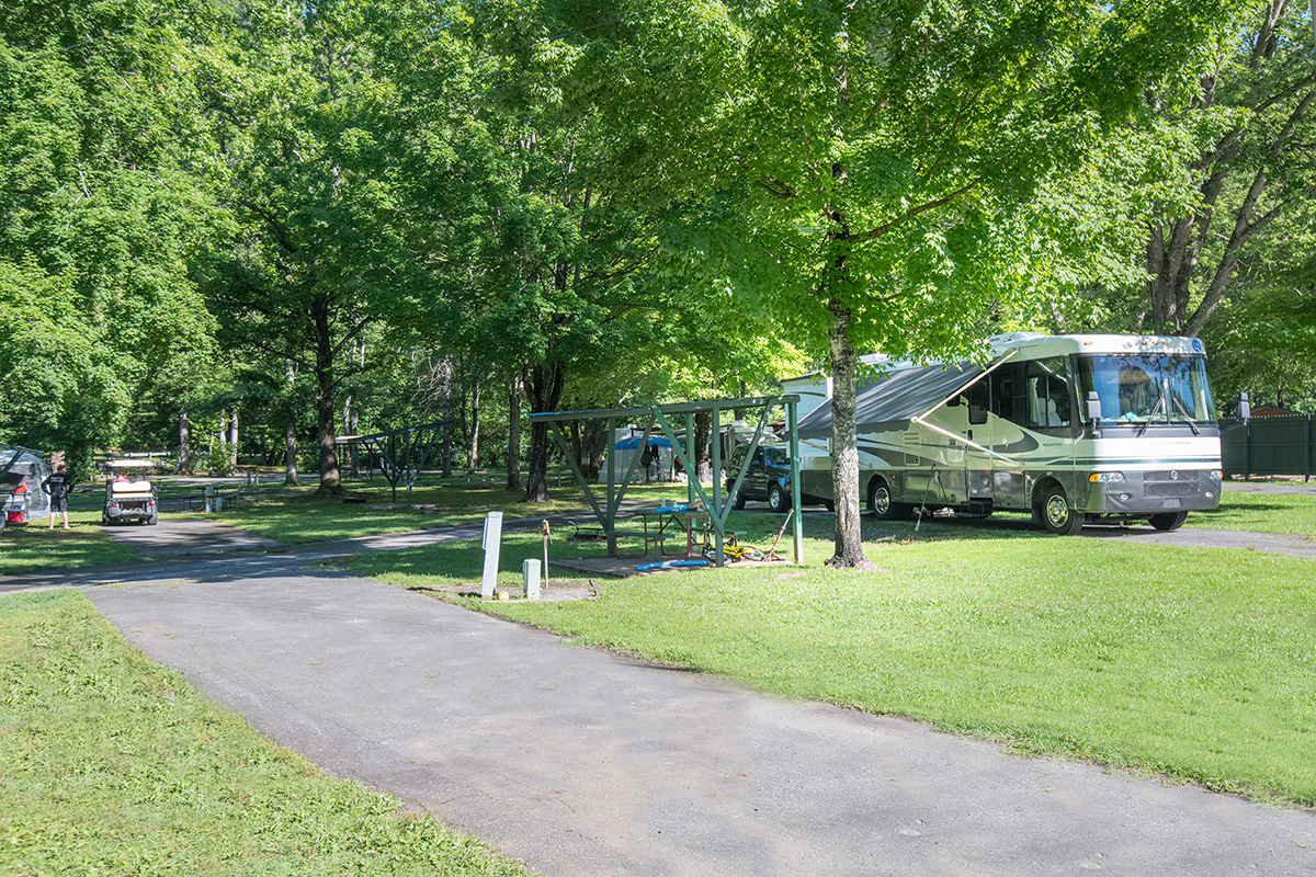 Tent Camping in Cherokee, NC and The Great Smoky Mountains KOA